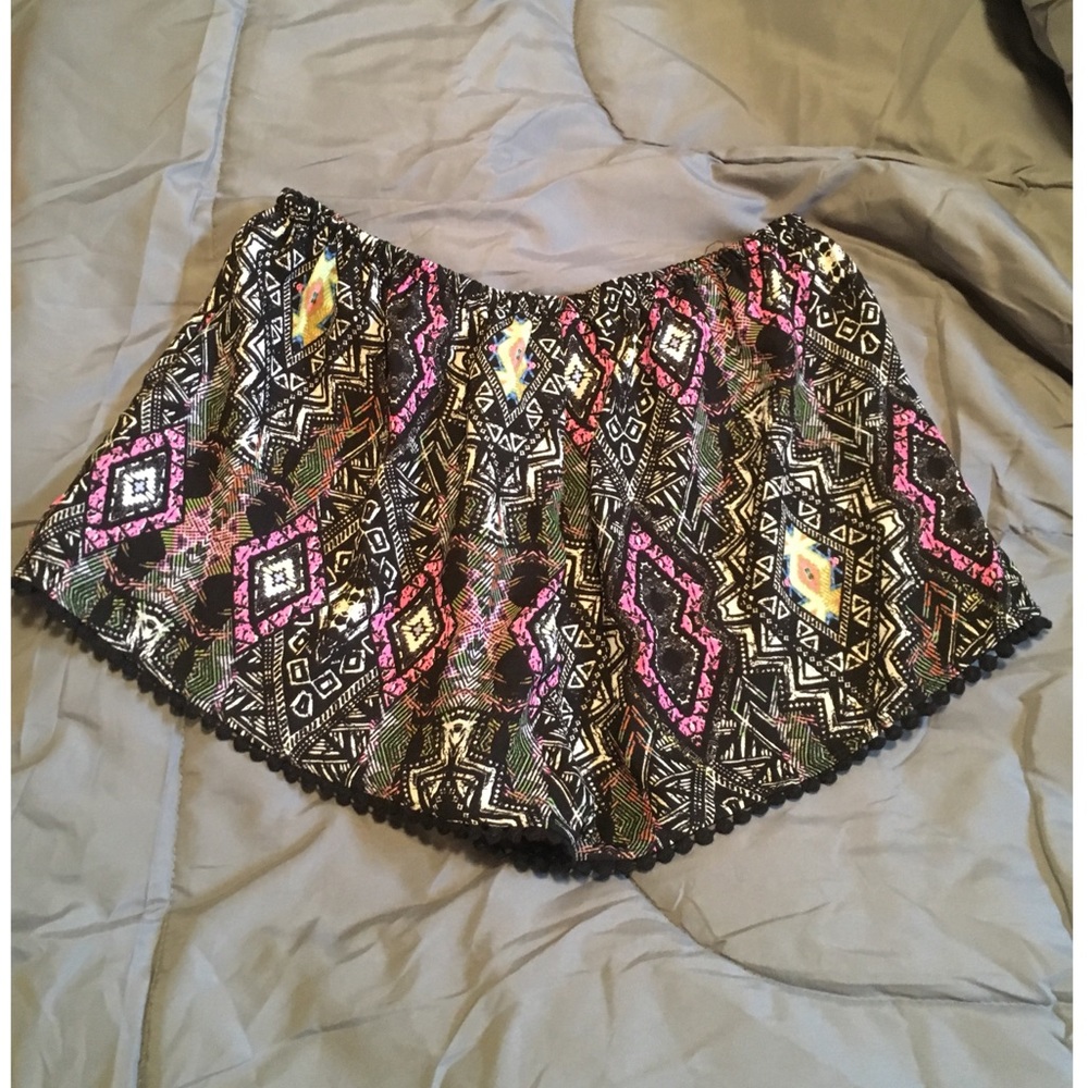 Ving Doll Patterned Shorts